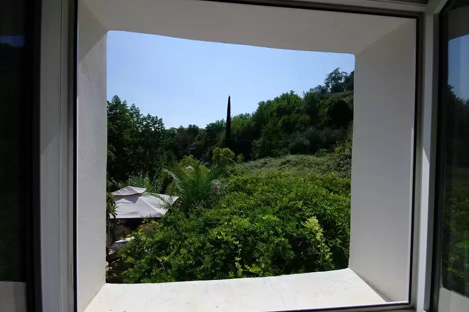 Das Ferienhaus - Impressionen Paradies Ligurien - Blick aus dem Fenster